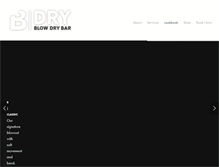 Tablet Screenshot of bdryblowbar.com